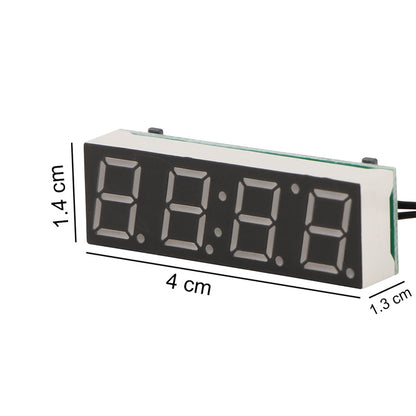 High-Precision RX8025T Digital Clock Module LED Digital Tube Electronic Clock(Red) - Other Accessories by buy2fix | Online Shopping UK | buy2fix