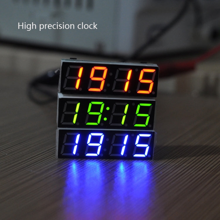 High-Precision RX8025T Digital Clock Module LED Digital Tube Electronic Clock(Red) - Other Accessories by buy2fix | Online Shopping UK | buy2fix