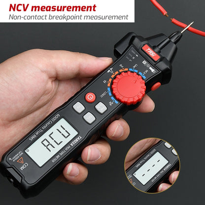 TASI Pen Multimeter Small Portable Intelligent Universal Table, Style: TA802B Automatic Identification - Digital Multimeter by TASI | Online Shopping UK | buy2fix