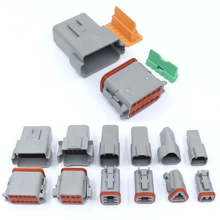 4 PCS DT04-2P / DT06-2S With Copper Car Waterproof Connector Conductive Connection Terminal - In Car by buy2fix | Online Shopping UK | buy2fix