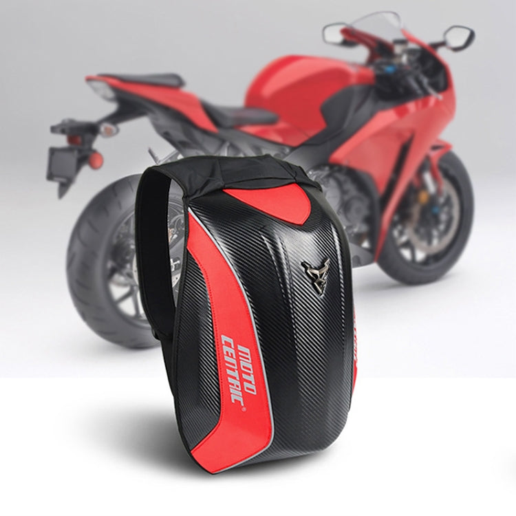 MOTOCENTRIC 11-MC-0077 Motorcycle EVA Turtle Shell Shape Riding Backpack(Red) - Bags & Luggages by MOTOCENTRIC | Online Shopping UK | buy2fix