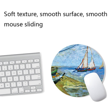 300x800x5mm Locked Am002 Large Oil Painting Desk Rubber Mouse Pad(Scarecrow) - Mouse Pads by buy2fix | Online Shopping UK | buy2fix