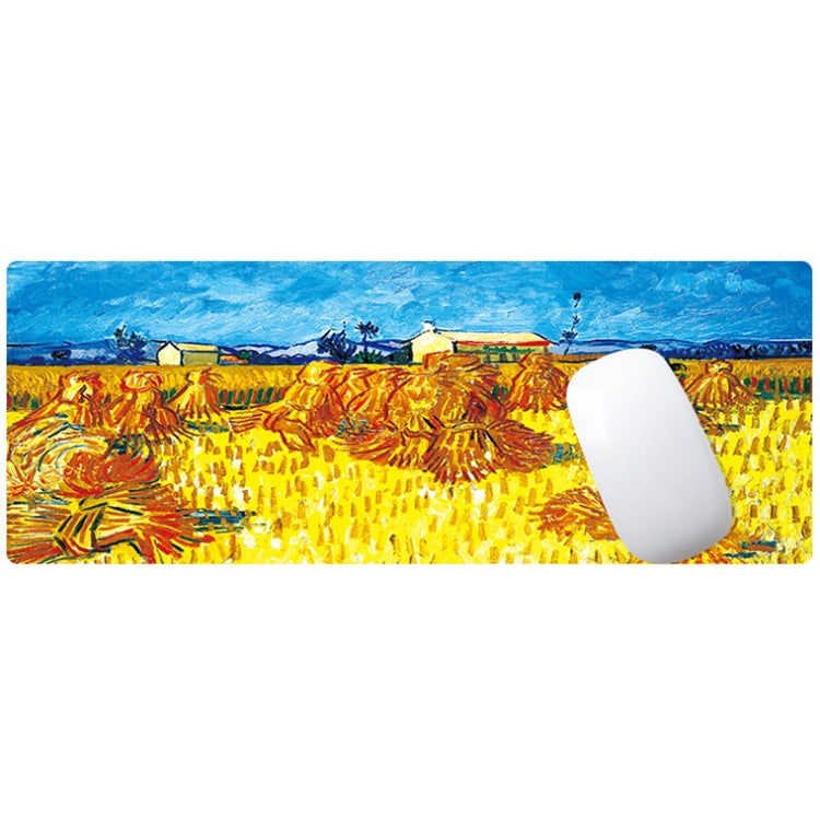 400x900x2mm Locked Am002 Large Oil Painting Desk Rubber Mouse Pad(Carriage) - Mouse Pads by buy2fix | Online Shopping UK | buy2fix