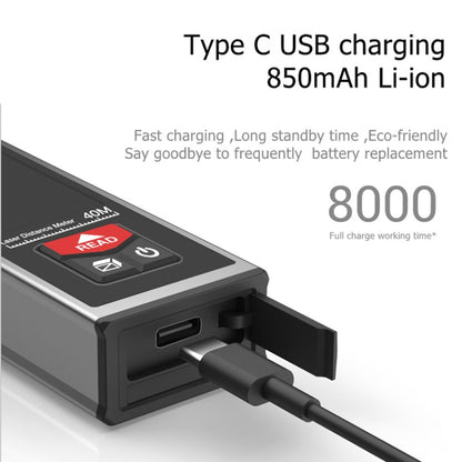SNDWAY SW-B40 Laser Rangefinder Infrared Measuring Ruler, Style: 40m Precision Version - Laser Rangefinder by SNDWAY | Online Shopping UK | buy2fix