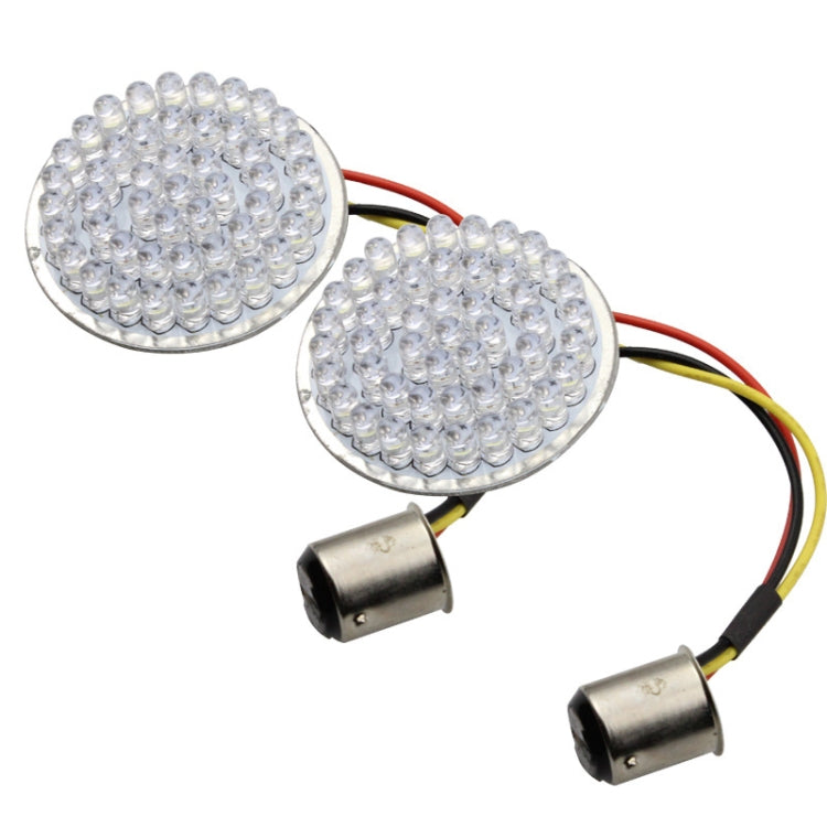 2 PCS Motorcycle LED Signal Steering Lamp For Dyna(White Red Light 1157 Without Lampshade) - In Car by buy2fix | Online Shopping UK | buy2fix