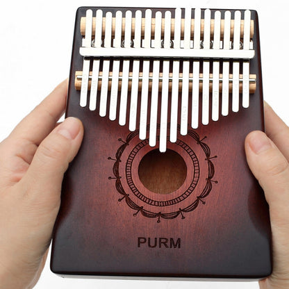 17-tone Radian Design Portable Finger Piano(Hexagram) - Keyboard Instruments by buy2fix | Online Shopping UK | buy2fix