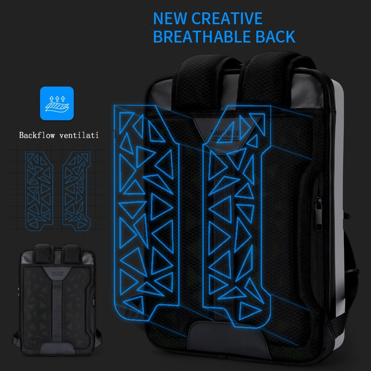 PC Hard Shell Computer Bag Gaming Backpack For Men, Color: Double-layer Black - Backpack by buy2fix | Online Shopping UK | buy2fix