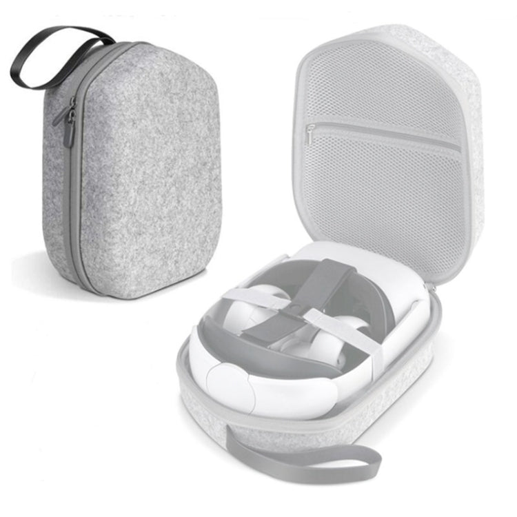 Portable VR Glasses Storage Case For Oculus Quest 2(Gray) - VR Accessories by buy2fix | Online Shopping UK | buy2fix