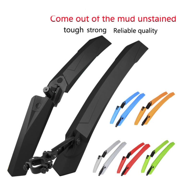 2632 Bicycle Quick Release Mudguards, Style: Widened (Green) - Outdoor & Sports by buy2fix | Online Shopping UK | buy2fix