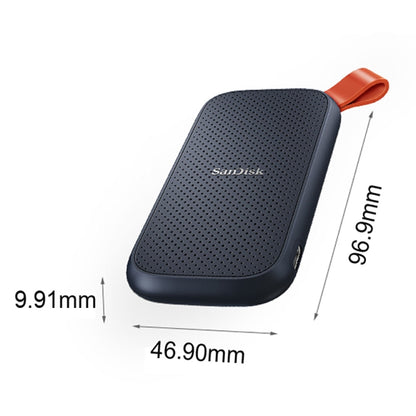 SanDisk E30 High Speed Compact USB3.2 Mobile SSD Solid State Drive, Capacity: 480GB - External Solid State Drives by SanDisk | Online Shopping UK | buy2fix