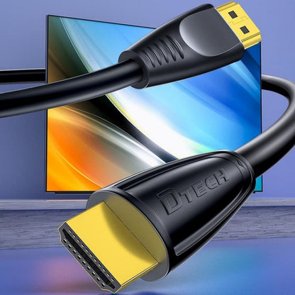 DTECH HDMI 2.0 HD Connection Cable 4K 60Hz Computer TV Connection Cable, Length: 0.75m - Cable by DTECH | Online Shopping UK | buy2fix