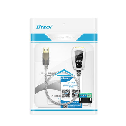 DTECH DT-5119 0.5m USB To RS485/422 Industrial Converter Serial Line Communication Adapter - RS485 / RS232 Series by DTECH | Online Shopping UK | buy2fix