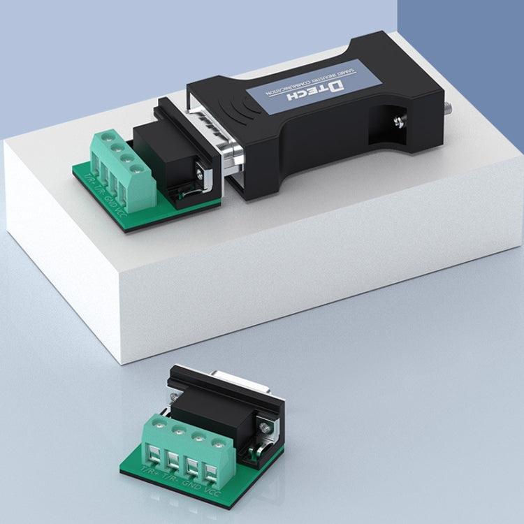 DTECH DT-9000 Passive Bidirectional RS232 To RS485 Serial Communication Protocol Module Converter - RS485 / RS232 Series by DTECH | Online Shopping UK | buy2fix