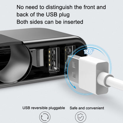 SHUNWEI Car Cigarette Lighter Charger 12/24V USB Converts Socket, Style: 2 Holes 2 USB - Car Charger by SHUNWEI | Online Shopping UK | buy2fix