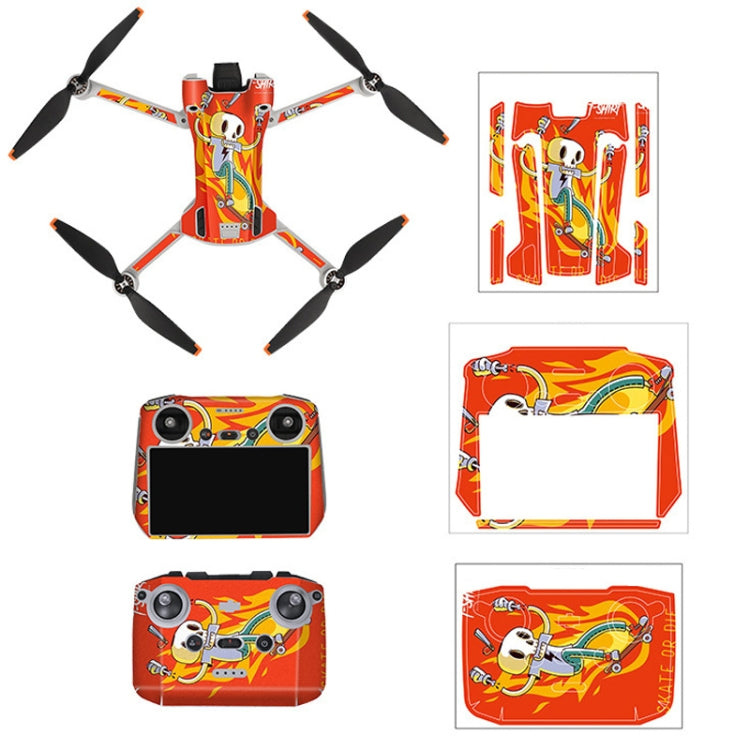 Sunnylife Drone+Remote Control Protective Sticker For DJI Mini 3 Pro RC Version( Skateboard) - DJI & GoPro Accessories by Sunnylife | Online Shopping UK | buy2fix