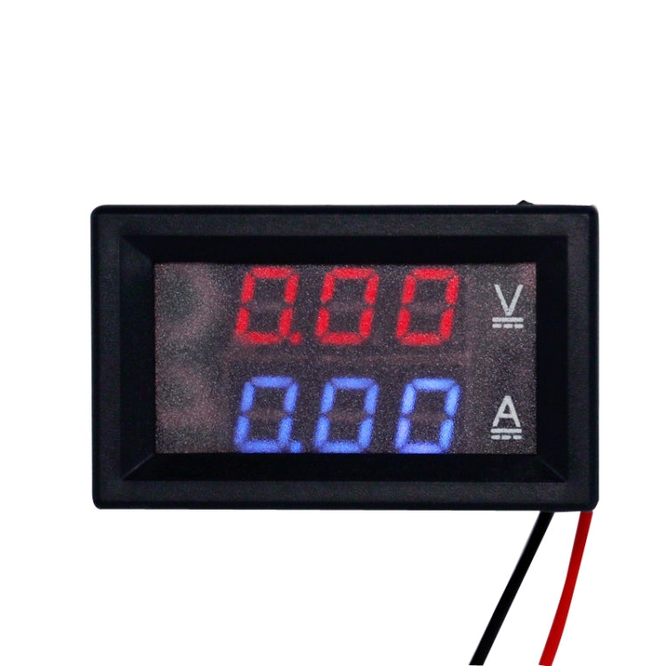 Dual-Display Voltage Current Meter Digital DC Voltage Meter, Specification: 10A (Red) - Consumer Electronics by buy2fix | Online Shopping UK | buy2fix