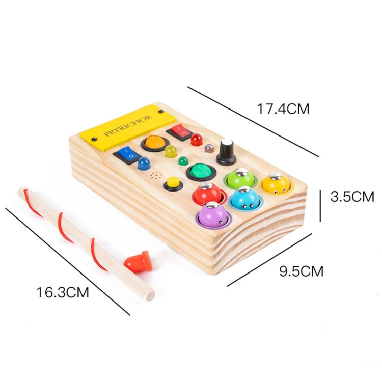 LED Light Switch Busy Board Fishing Game Kids Educational Toy - Early Education Toys by buy2fix | Online Shopping UK | buy2fix