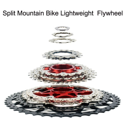 VG Sports Split Mountain Bike Lightweight Cassette Flywheel, Style: 11 Speed 52T (Black) - Outdoor & Sports by VG Sports | Online Shopping UK | buy2fix