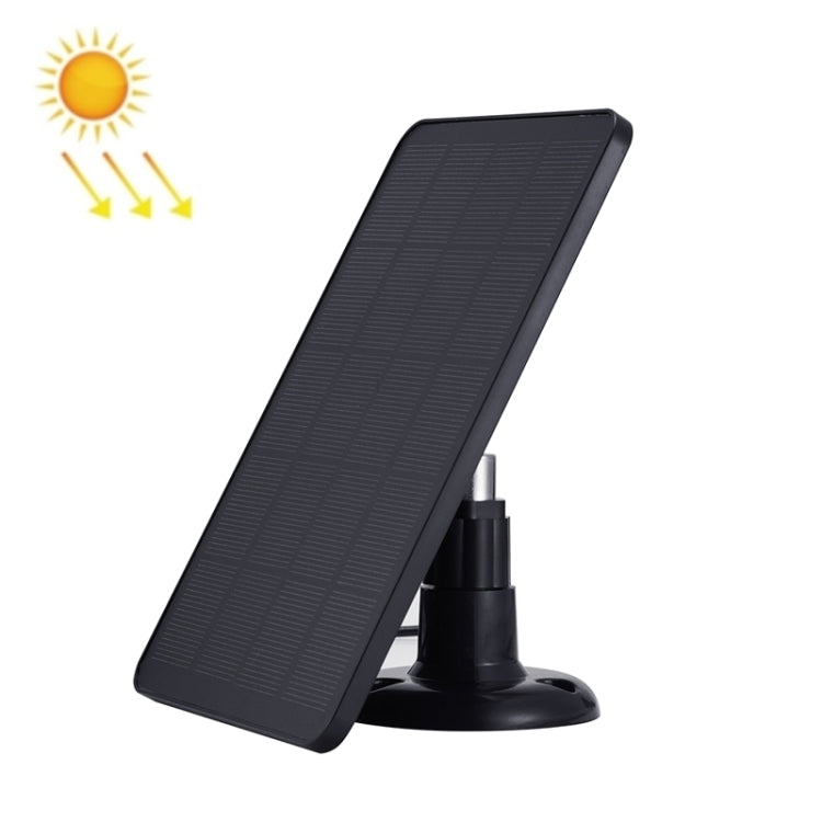 CSP-3W Low Power Surveillance Camera Doorbell Solar Charging Pad(Black) - Charger by buy2fix | Online Shopping UK | buy2fix