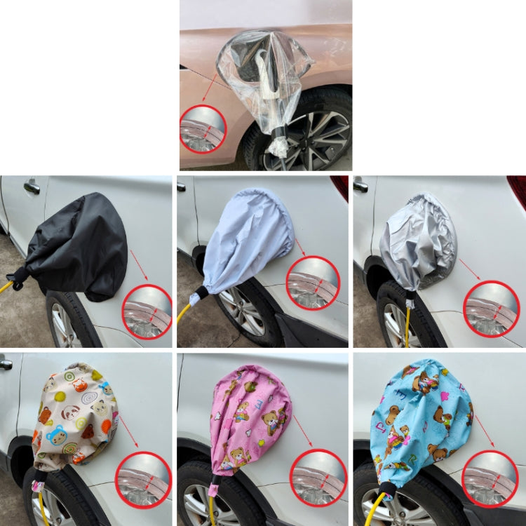 New Energy Vehicle Charging Port Waterproof Protective Cover, Color: Transparent - In Car by buy2fix | Online Shopping UK | buy2fix