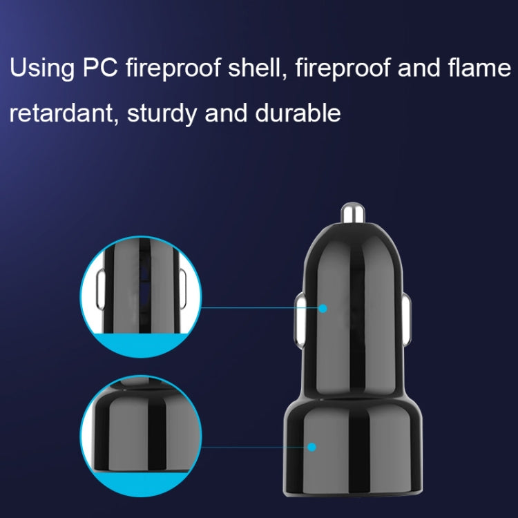 IBD321-Q3 Universal Fireproof Mobile Phone Car Charger, Model: 3.1A+15W - In Car by buy2fix | Online Shopping UK | buy2fix