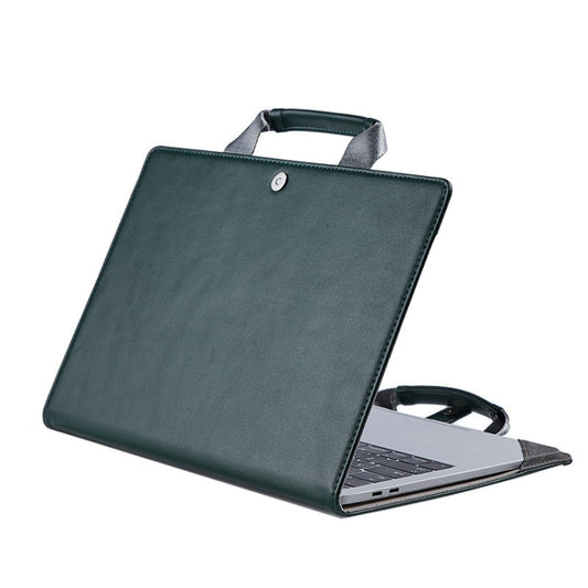 Laptop Bag Protective Case Tote Bag For MacBook Pro 15.4 inch, Color: Dark Green - 15 inch by buy2fix | Online Shopping UK | buy2fix