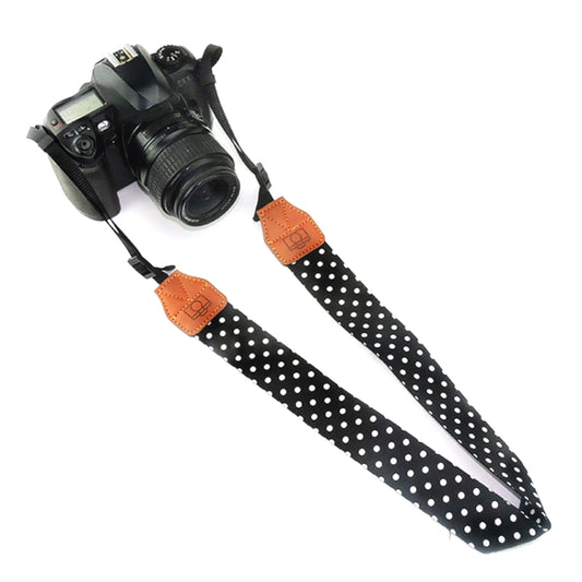 Multi-color Shoulder Neck Strap SLR Retro Camera Shoulder Strap(Black) - Camera Accessories by buy2fix | Online Shopping UK | buy2fix
