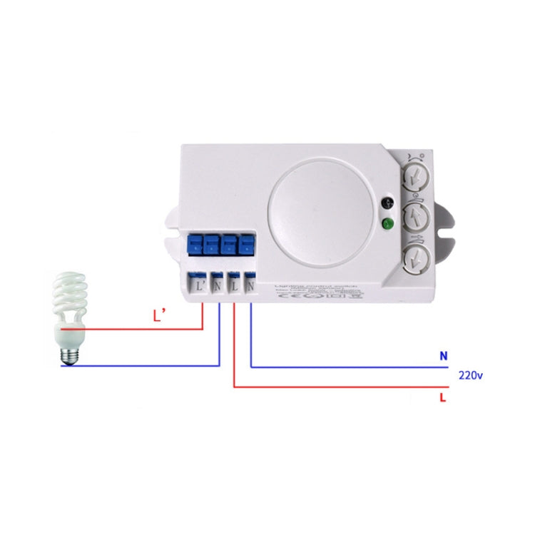 Smart Microwave Induction Switch Sensor 5.8G Radar Sensing Switch - Consumer Electronics by buy2fix | Online Shopping UK | buy2fix