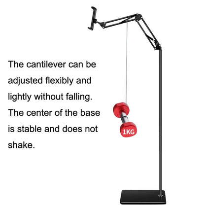 175cm Cantilever Floor Model Mobile Phone Live Broadcast Bedside Lifting Bracket - Lazy Bracket by buy2fix | Online Shopping UK | buy2fix