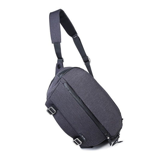 XIUJIAN Crossbody Waterproof Lightweight SLR Camera Bag, Color: 10L Dark Gray - Camera Accessories by XIUJIAN | Online Shopping UK | buy2fix