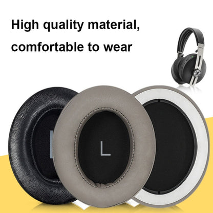2 PCS Breathable Foam Headphone Earmuffs with Buckle For Sennheiser Momentum 3, Spec: Black Lambskin - Apple Accessories by buy2fix | Online Shopping UK | buy2fix