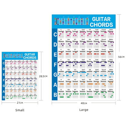 G625 Paper Chord Score Guitar Chord Fingering Exercise Chart(Large) - Stringed Instruments by buy2fix | Online Shopping UK | buy2fix
