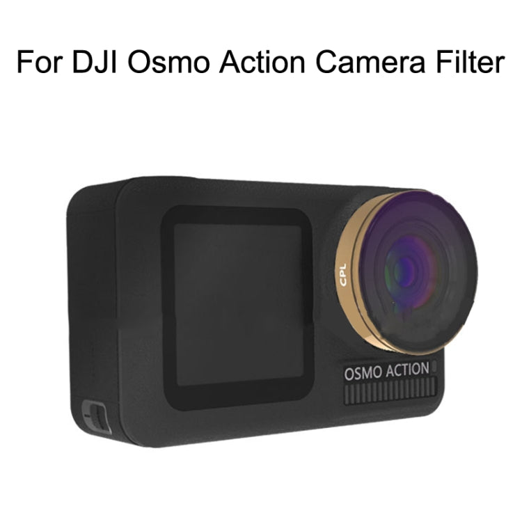 JSR For DJI Osmo Action Motion Camera Filter, Style: LG-ND4 - Lens Filter by JSR | Online Shopping UK | buy2fix