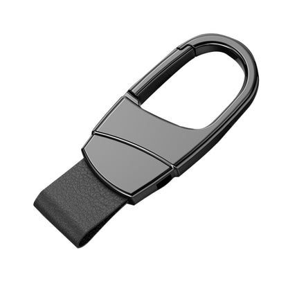Metal Waist Hang Car Key Chain Simple Lock Pendant(Gray) - In Car by buy2fix | Online Shopping UK | buy2fix