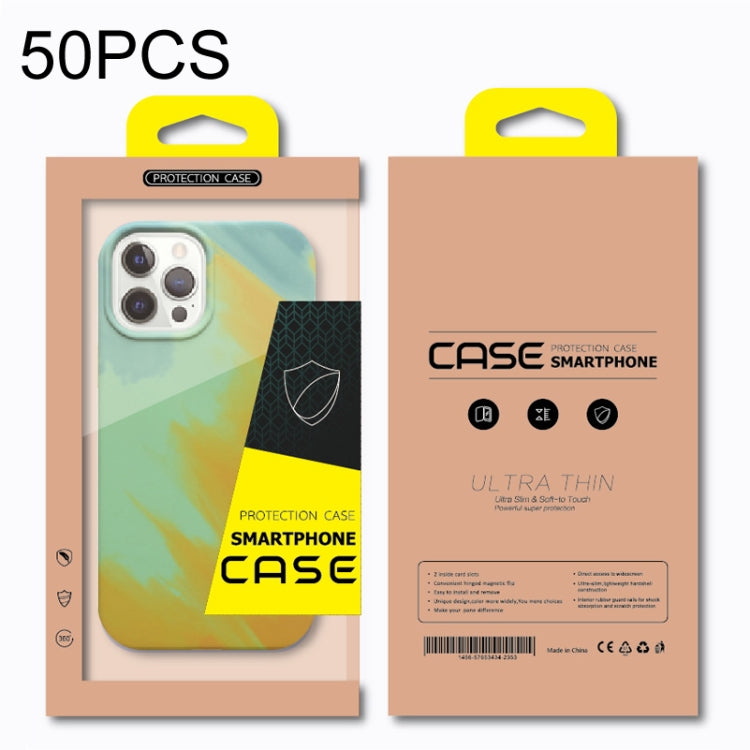 50 PCS Kraft Paper Phone Case Packaging Box  L Inner Tray   6.1-6.7 Inch(Yellow) -  by buy2fix | Online Shopping UK | buy2fix