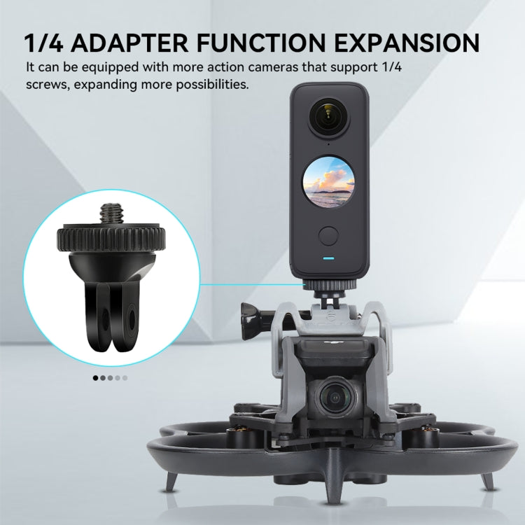 For DJI Avata / Action 2/Gopro Hero11 Black RCSTQ Extension Holder With 1/4 Screw -  by RCSTQ | Online Shopping UK | buy2fix