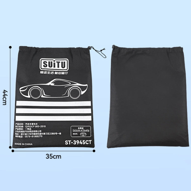 SUITU R-3945 Car Winter Front Glass Snow Shield Defrost Sunshade Thickened Car Clothing, Style: 12 Magnets Three Layers Thickened - In Car by SUITU | Online Shopping UK | buy2fix