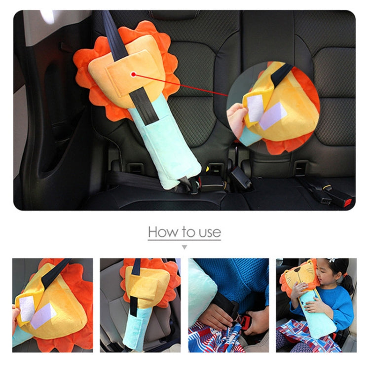 50cm Children Car Belt Cartoon Shoulder Protector Pillow(Penguin) - In Car by buy2fix | Online Shopping UK | buy2fix