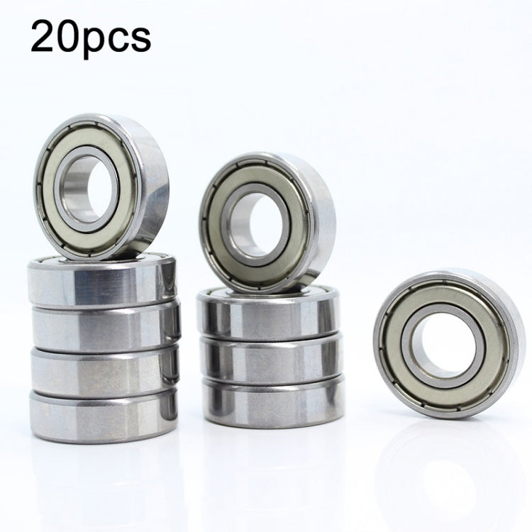 6001zz 20pcs Miniature Bearings Silent Deep Groove Ball Bearings - Bearing by buy2fix | Online Shopping UK | buy2fix