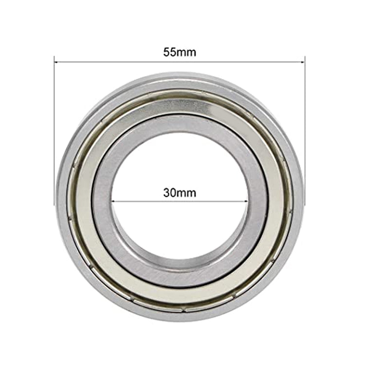 6006ZZ Bearing 10pcs 30x55x13mm Deep Groove Ball Bearings For Grass Trimmer - Bearing by buy2fix | Online Shopping UK | buy2fix