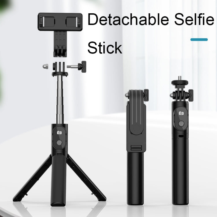 Portable 360 Degree Rotation Foldable Bluetooth Selfie Stick, Spec: P20S-1 74cm - Consumer Electronics by buy2fix | Online Shopping UK | buy2fix