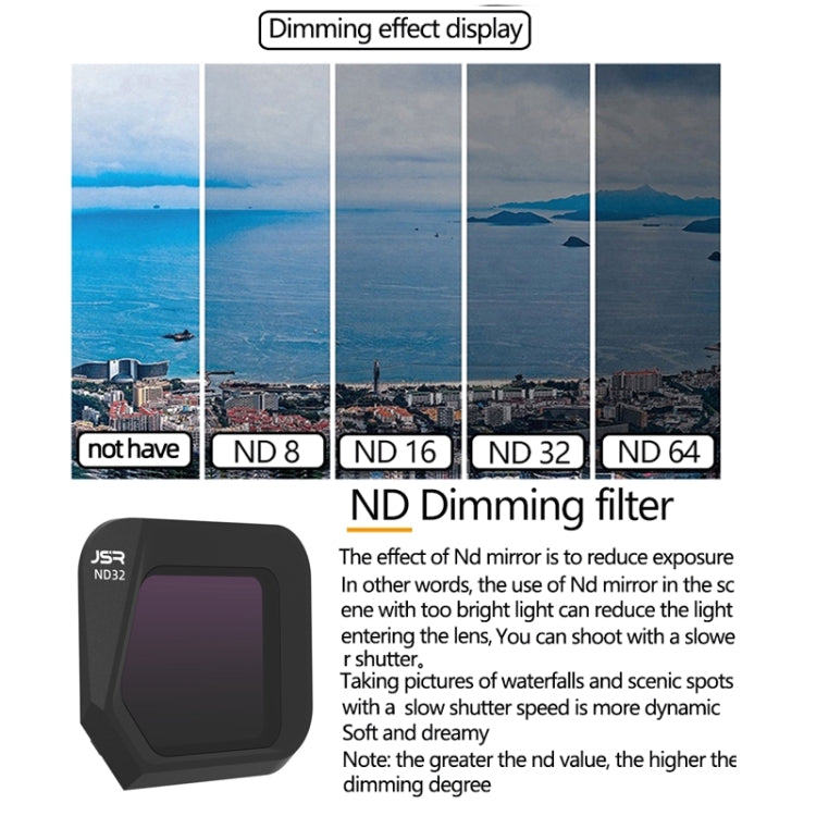 JSR JSR-1008 For DJI Mavic 3 Classic Youth Edition Drone Filter, Style: ND16 - DJI & GoPro Accessories by JSR | Online Shopping UK | buy2fix