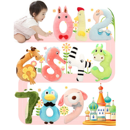 40cm Number Plush Doll Toys Soft Pillow For Kids Children(Number 7) - Soft Toys by buy2fix | Online Shopping UK | buy2fix