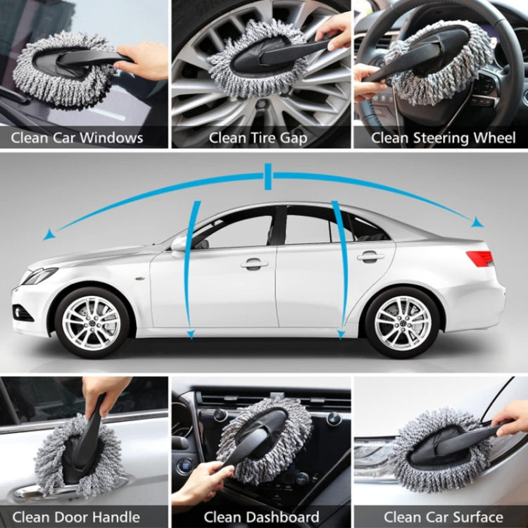 6pcs/Set Gloves Dusting Tire Brush Car Cleaning Brush Set(B Model) - In Car by buy2fix | Online Shopping UK | buy2fix