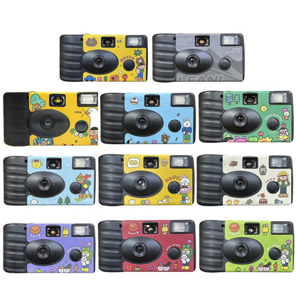 27pcs Holidays Retro Film Camera Waterproof Cartoon Decorative Stickers without Camera - Consumer Electronics by buy2fix | Online Shopping UK | buy2fix