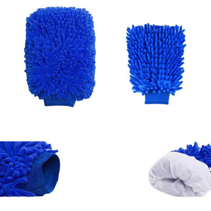 30 in 1 Car Wash Waterproof Gloves Wheel Hub Cleaning Brush - Car washing supplies by buy2fix | Online Shopping UK | buy2fix