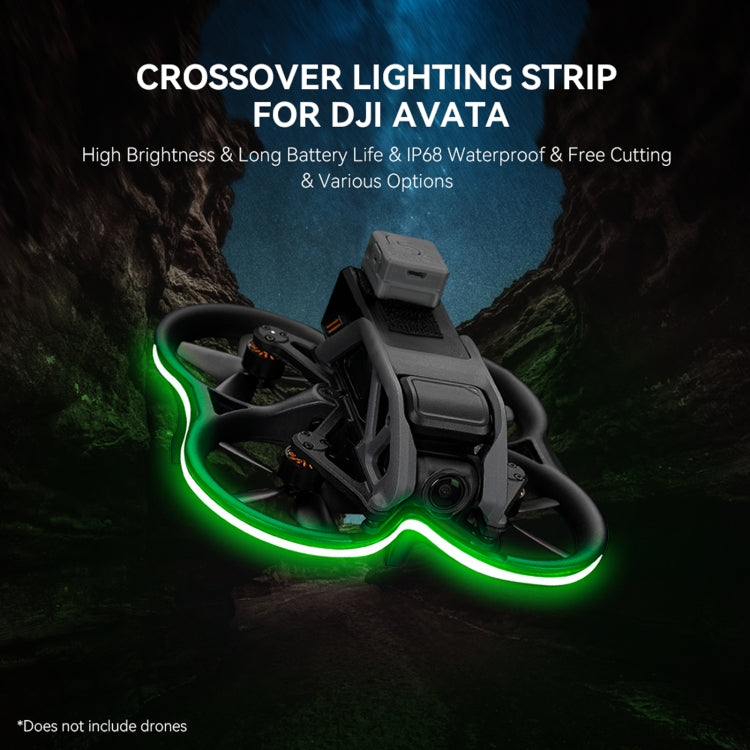 For DJI Avata RCSTQ Light-emitting Light Strip Night Flight Warning Light Strip(Fluorescent) - Other by RCSTQ | Online Shopping UK | buy2fix