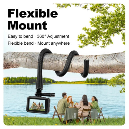 TELESIN Flexible Mount Bracket Octopus Tripod For Mini Action Camera and Mobile Phone,Spec: With Phone Clip Kit - Holder by TELESIN | Online Shopping UK | buy2fix