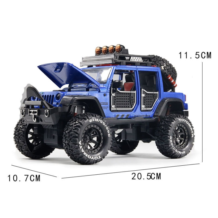 1:24 Simulation Alloy SUV Model Sound and Light Toys for Children(Silver) - Model Toys by buy2fix | Online Shopping UK | buy2fix