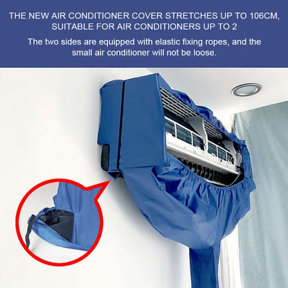 1-2P Air Conditioner Cleaning Cover With Drain Outlet 3-in-1 Kit - Air Conditioning & Parts by buy2fix | Online Shopping UK | buy2fix